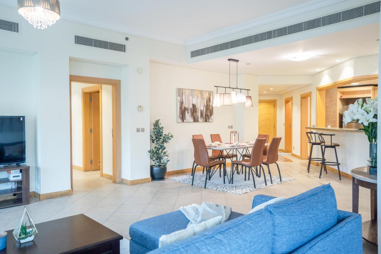 Luxury 4Br Apt - Palm Jumeriah - Beach Club Access Dubai Buitenkant foto